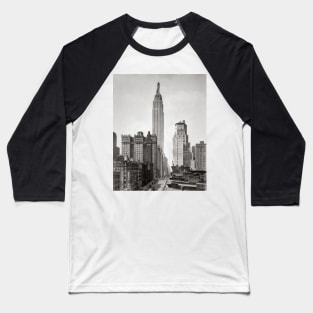 Empire State & Midtown Manhattan, 1931. Vintage Photo Baseball T-Shirt